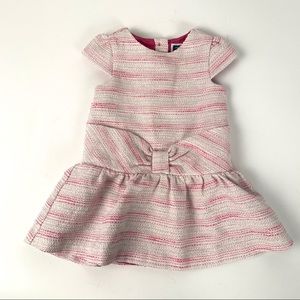 Janie and Jack Tweed Bow Dress